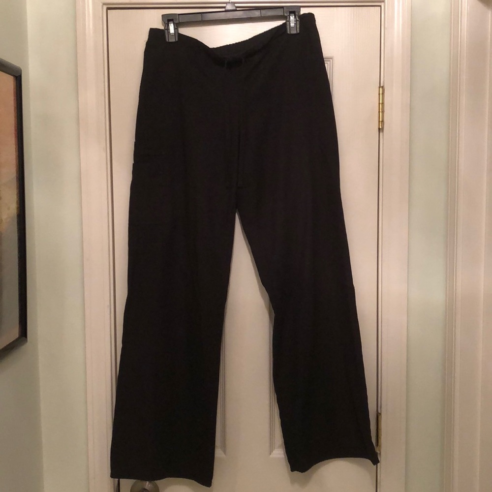 Scrub bottom, S, black, SB scrubs.